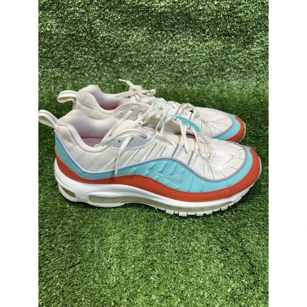 Nike Air Max 98 SE Cosmic Clay/Light Aqua Womens Shoes Sneakers Sz 9 AT6640 801
